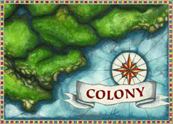 식민지를 나타낸 지도<출처; www.colony-info.de>