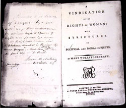 여성의 권리를 기록한 문헌<출처; en.wikipedia.org>