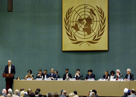 유엔 사회권위원회 회의 장면<출처; UN PHOTO>
