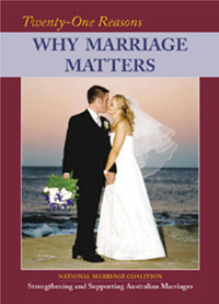 지금과 같은 방식의 결혼은 원래부터 그러했던 보편적이고 유일한 방식이 아니다.<br />
<출처; www.marriage.org.au>