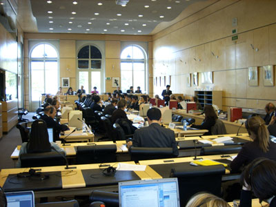 지난 10월 스위스 제네바에서 열린 유엔 자유권위원회 회의