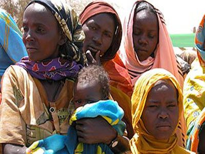 수단의 난민 여성과 아이들. 이들의 역사와 현재의 삶에 세계인권선언은 어떤 의미인가 <사진 출처: http://www.wfp.org> 