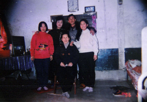전재천 씨의 중국에서 단란했던 시절: 가족들과 함께