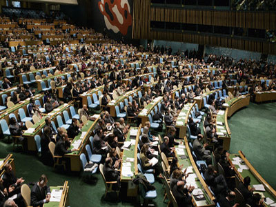 지난 3월 15일 유엔 총회에서 인권이사회 설립에 대한 투표가 이루어졌다. <출처: UN Photo>
